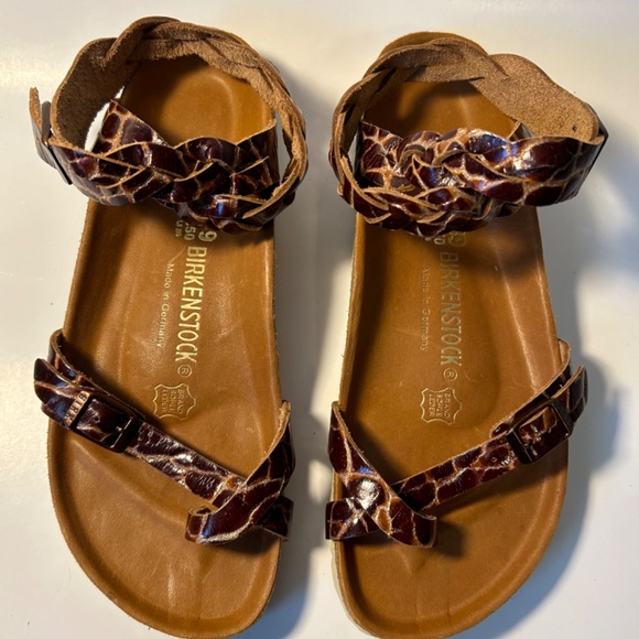 Leather ankle wrap sandal - Picture 2 of 9